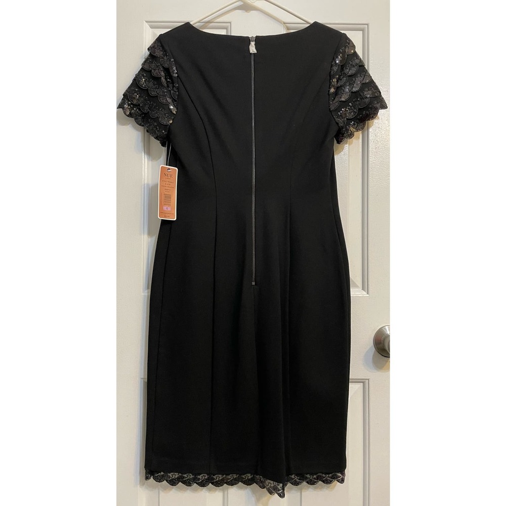 Nue by Shani Size Six Black Dress New with tags